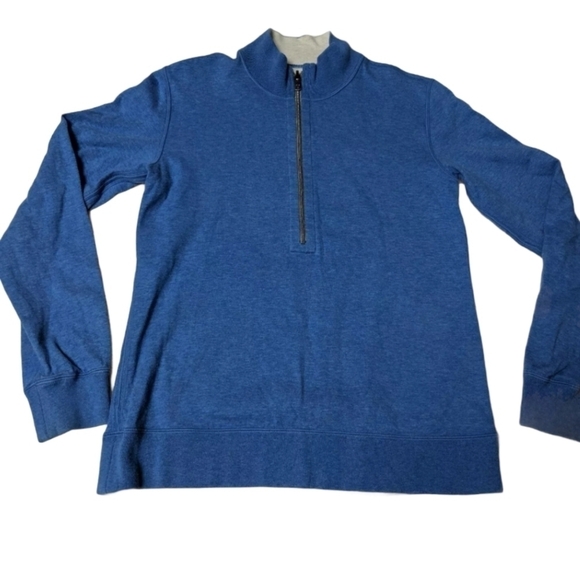 Tommy Bahama Pullover Partial Zip Sweatshirt - Picture 1 of 8